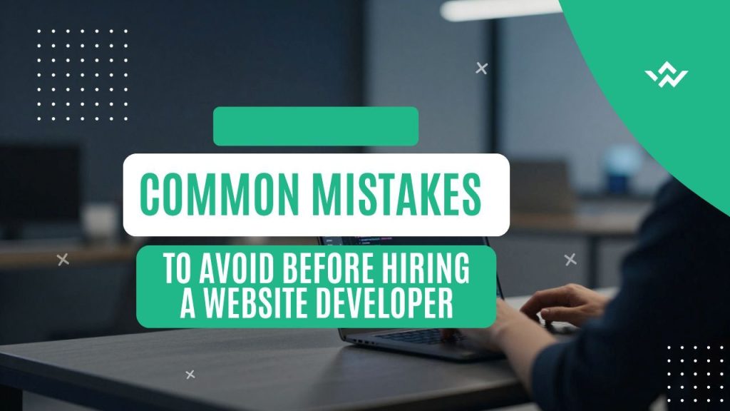 Website developer in Nepal with common mistakes to avoid before hiring a web development expert