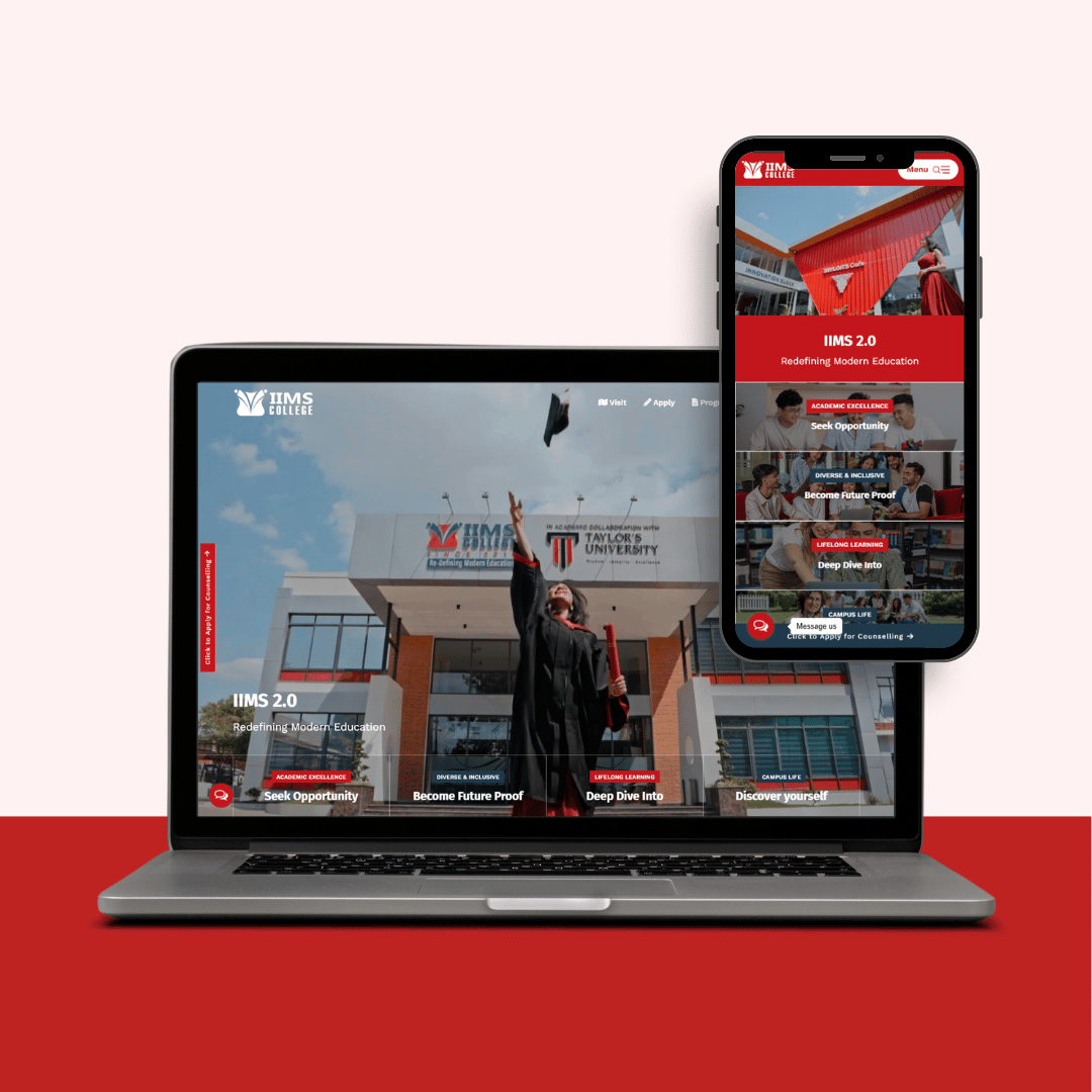 IIMS College Mockup