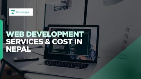 banner showing web development company in nepal