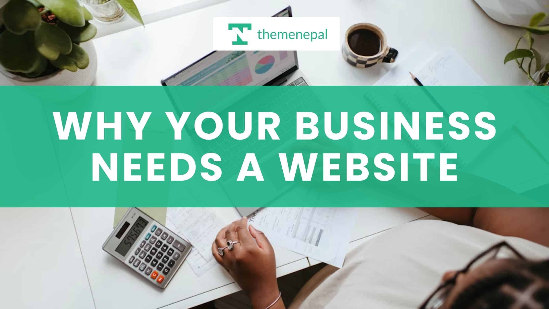 blog banner image for why do you need a website